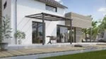 Pergola aluminium - toiture polycarbonate