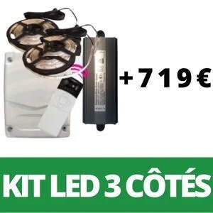 Kit LED 3 côtés intégrés