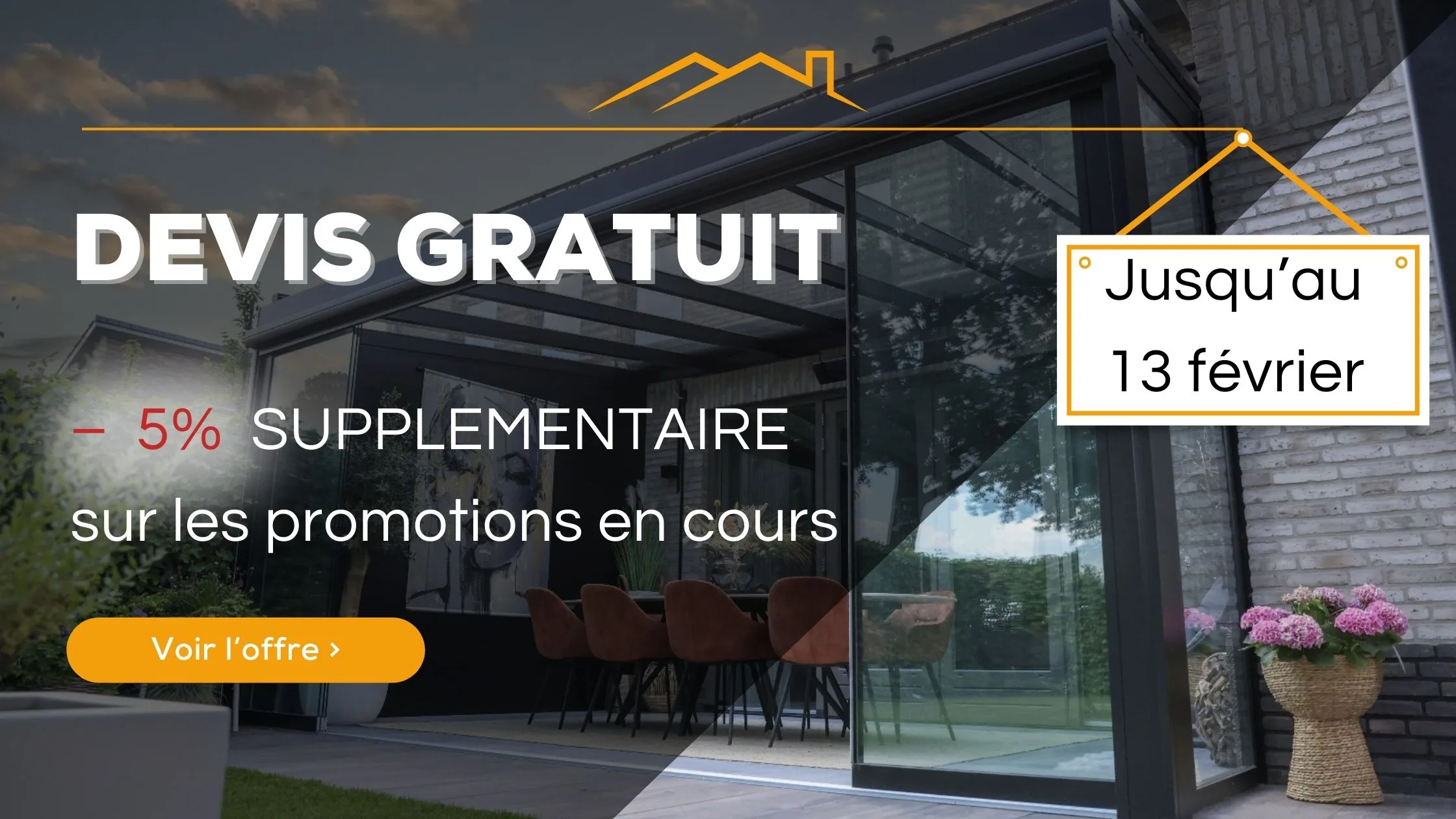 Promotion de 5% supplémentaire sur les offres en cous